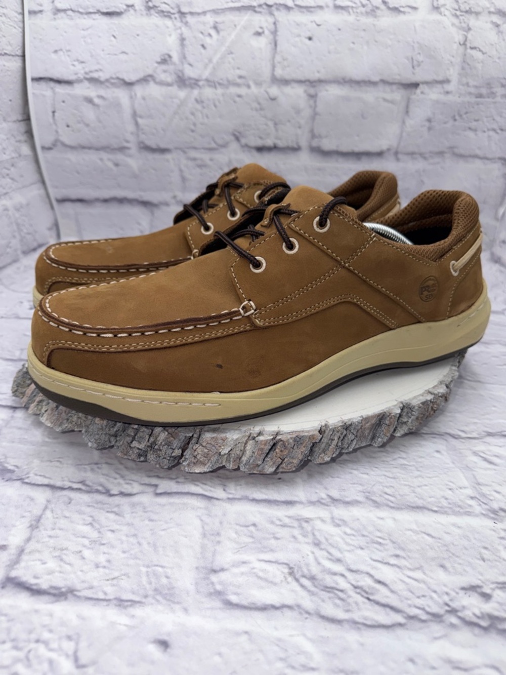 Timberland PRO Bryson ESD Alloy Safety Toe Work Shoes Brown Men's Size 13 M